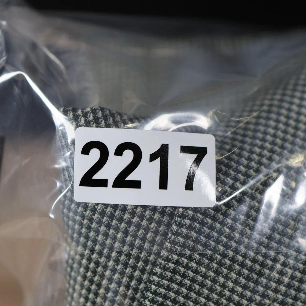 Ermenegildo Zegna Sport Coat Men 46 Green Check Two-Button Australian Wool Italy